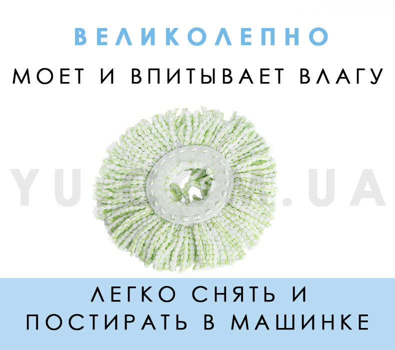 Турбо швабра з відром Spin MOP 360